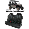 Yamaha Wolverine X4 Rear Bench Seat (2018-2025) W Harnesses