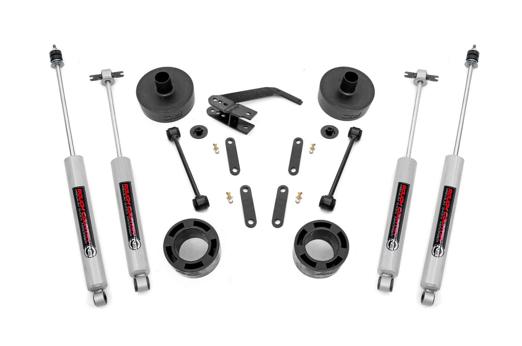 2.5 Inch Lift Kit | Spacers | N3 | Jeep Wrangler JK/Wrangler Unlimited  (07-18) | 65730