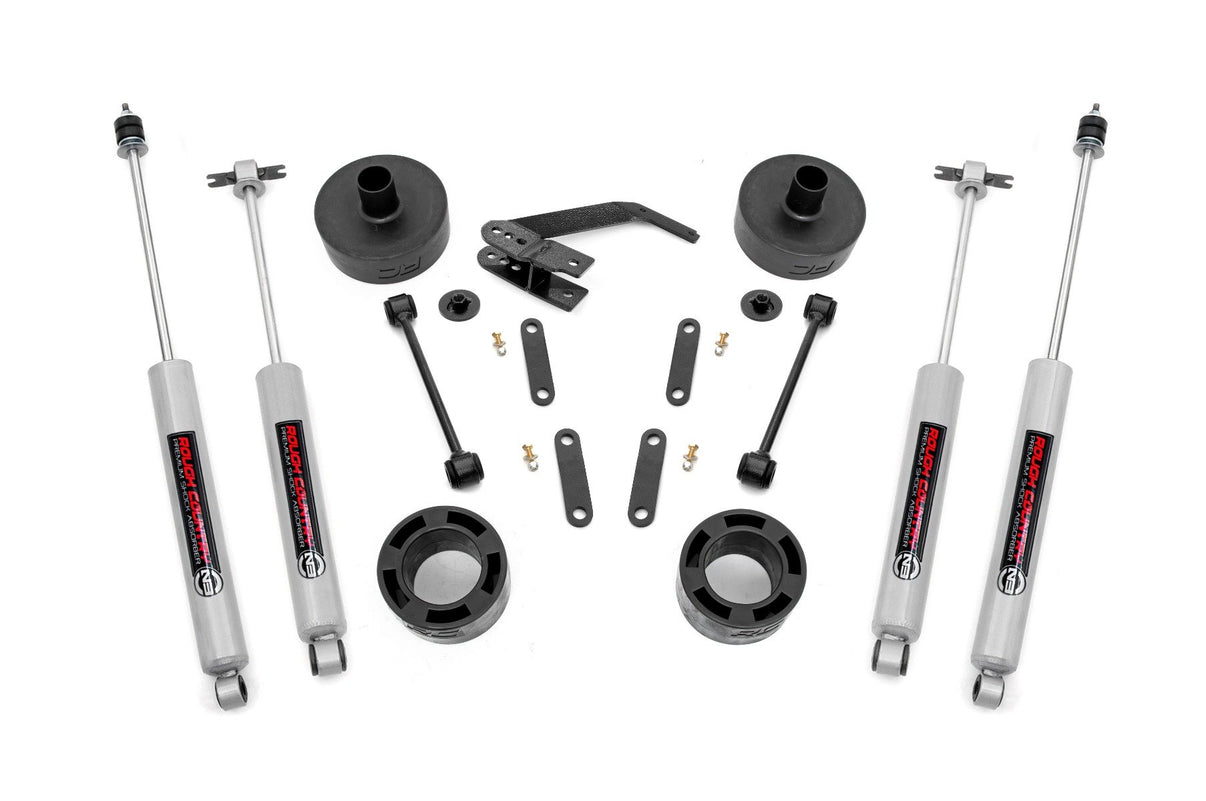 2.5 Inch Lift Kit | Spacers | N3 | Jeep Wrangler JK/Wrangler Unlimited  (07-18) | 65730