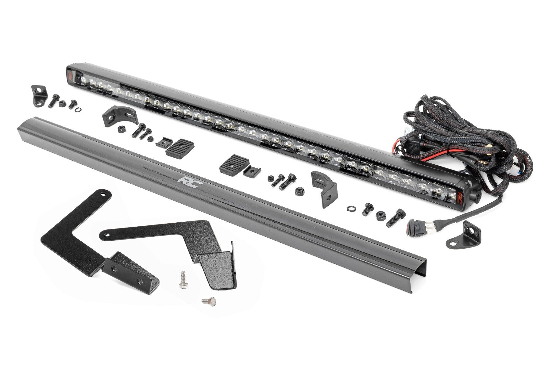 LED Light Kit | Lower Grille Mount | 30" Spectrum Single Row | Toyota Tacoma (16-23) | 80668