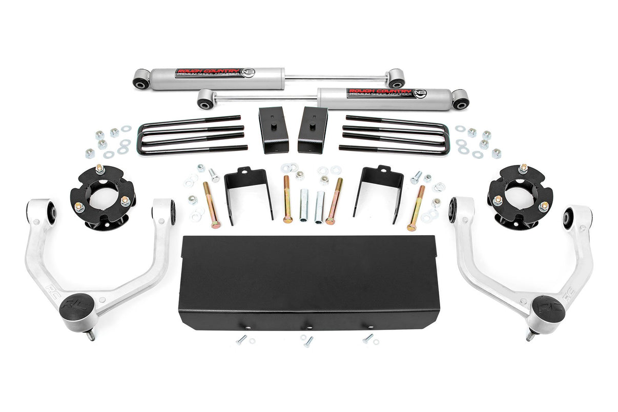 3 Inch Lift Kit | N3 Shocks | Nissan Titan XD 2WD/4WD (2016-2024) | 83630
