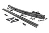LED Light Kit | Windshield Mount | 50" BLK Dual Row | White DRL | Jeep Cherokee XJ (84-01) | 70074