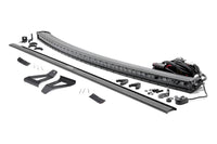 LED Light Kit | Windshield Mount | 50" BLK Single Row | Jeep Cherokee XJ (84-01) | 70075