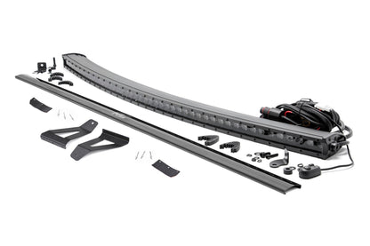 LED Light Kit | Windshield Mount | 50" BLK Single Row | Jeep Cherokee XJ (84-01) | 70075