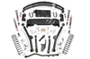 4.5 Inch Lift Kit | Long Arm | RR Leafs | NP242 | Jeep Cherokee XJ 4WD (84-01) | 61722