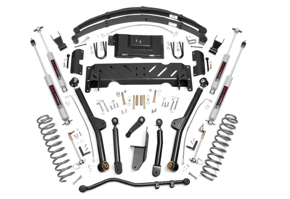 6.5 Inch Lift Kit | Long Arm | NP242 | Jeep Cherokee XJ 4WD (1984-2001) | 61822