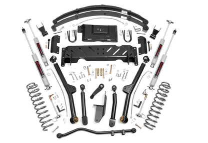6.5 Inch Lift Kit | Long Arm | NP242 | Jeep Cherokee XJ 4WD (1984-2001) | 61822