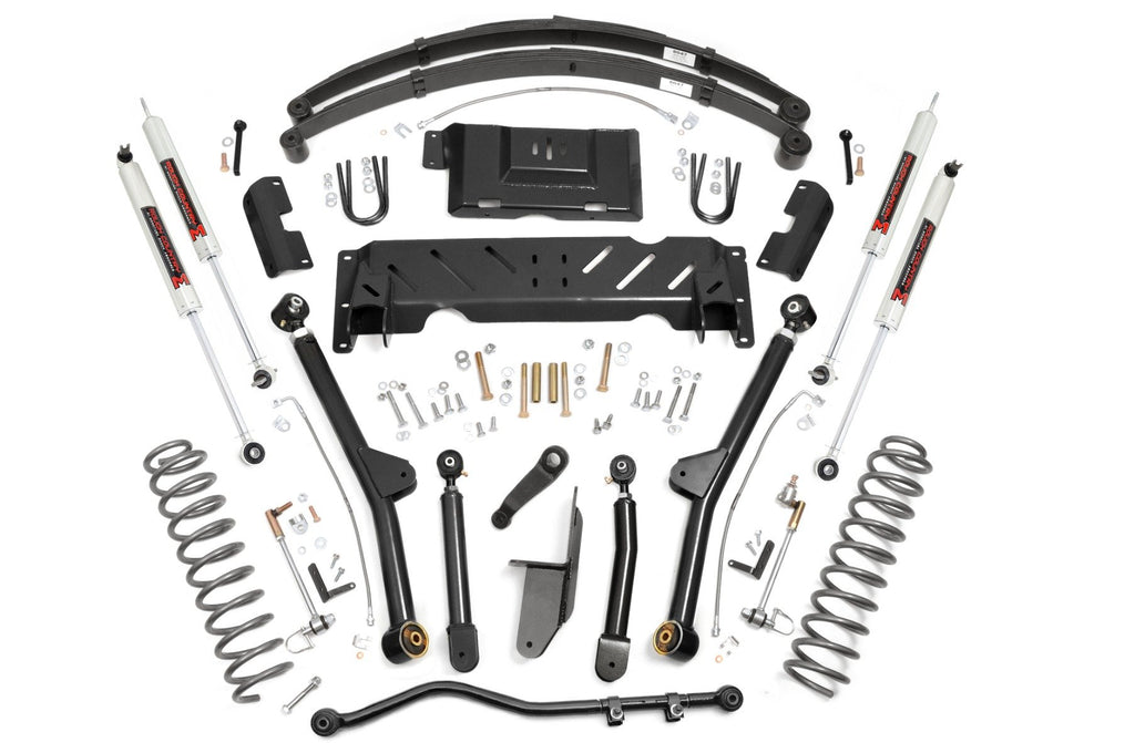 4.5 Inch Lift Kit | Long Arm | RR Leafs | NP242 | M1 | Jeep Cherokee XJ (84-01) | 61740