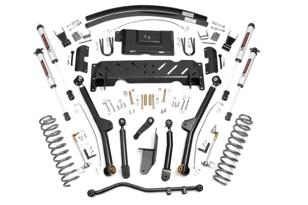 4.5 Inch Lift Kit | Long Arm | AAL | NP242 | V2 | Jeep Cherokee XJ 4WD (84-01) | 61670