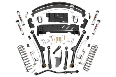 4.5 Inch Lift Kit | Long Arm | RR Leafs | V2 | Jeep Cherokee XJ 4WD (84-01) | 68670