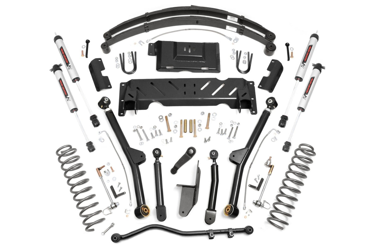 4.5 Inch Lift Kit | Long Arm | RR Leafs | NP242 | V2 | Jeep Cherokee XJ (84-01) | 61770