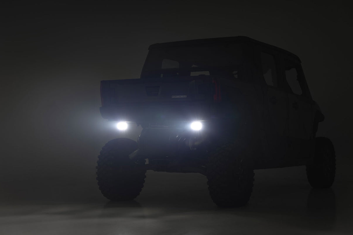 LED Light | Under Bed Mount | 2" Black Pair | Flood | Polaris XPEDITION ADV 5  | 93188