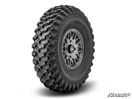 Standard XT Warrior Tires 35x10x15 on 15x7 Assault Industries Hellfire Matte Titanium Wheels 5/4.5 Pattern
