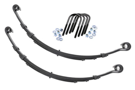 Front Leaf Springs | 4" Lift | Pair | Jeep CJ 5 4WD (1976-1983) | 8019Kit