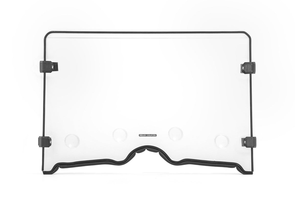 Vented Full Windshield | Scratch Resistant | Yamaha Rhino 450/Rhino 660 | 98241240