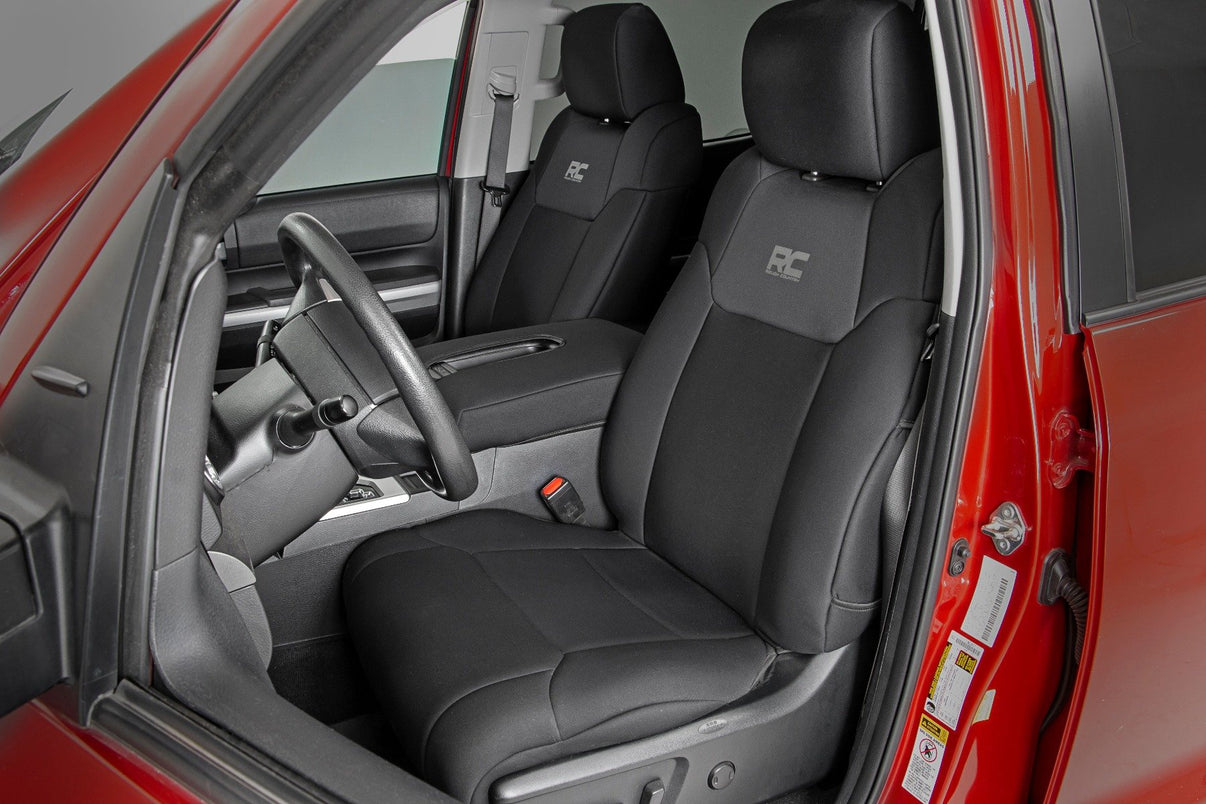 Seat Covers | Front W/ Console Cover | Toyota Tundra 2WD/4WD (2014-2021) | 91026A