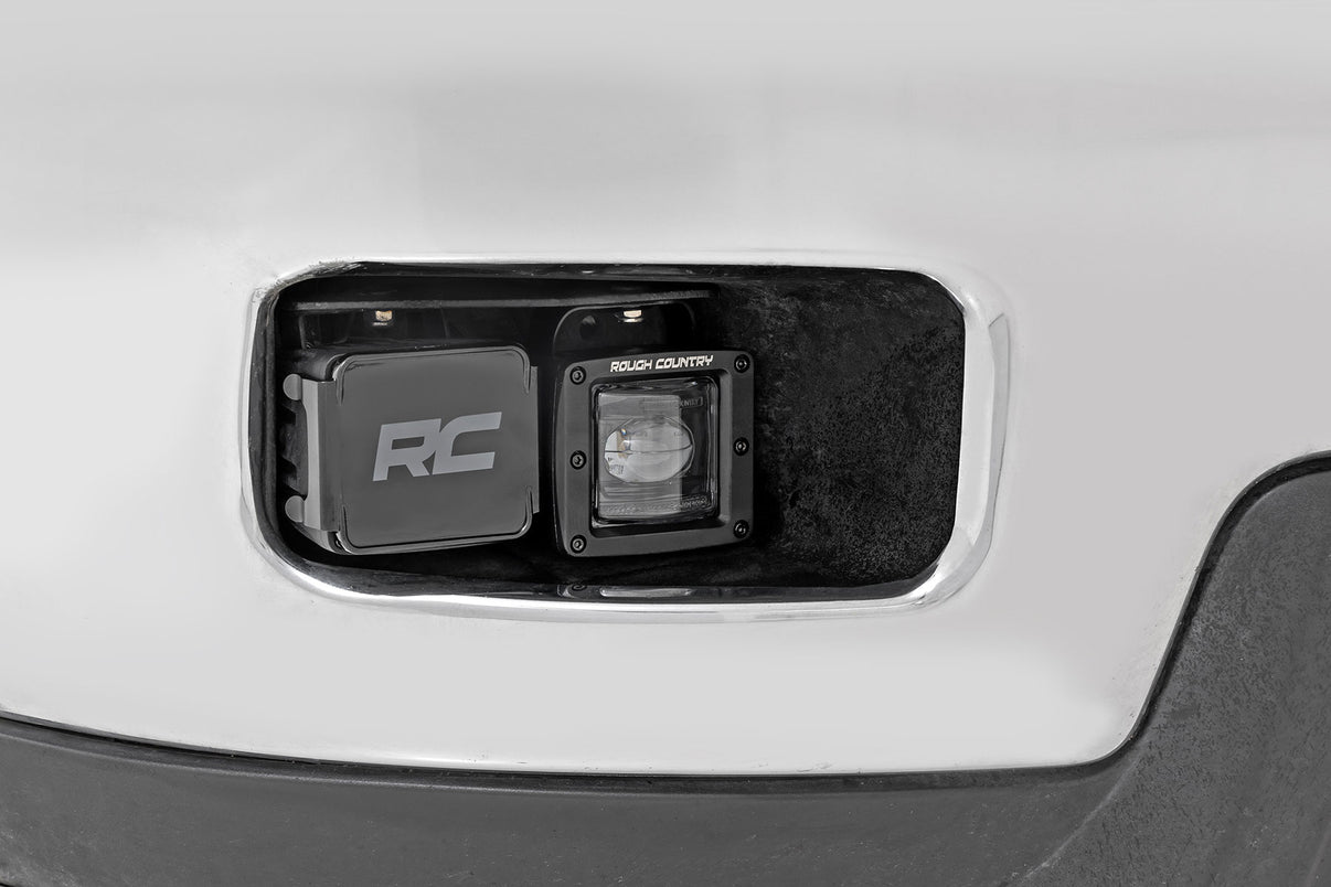 2 Inch Black Series LED Light Pods | SAE Fog | Yellow | 70907A