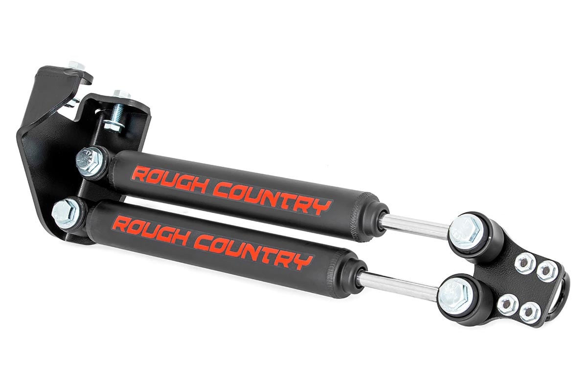 Dual Steering Stabilizer | 4-6.5 Inch Lift | Jeep Wrangler YJ 4WD (1987-1995) | 87307