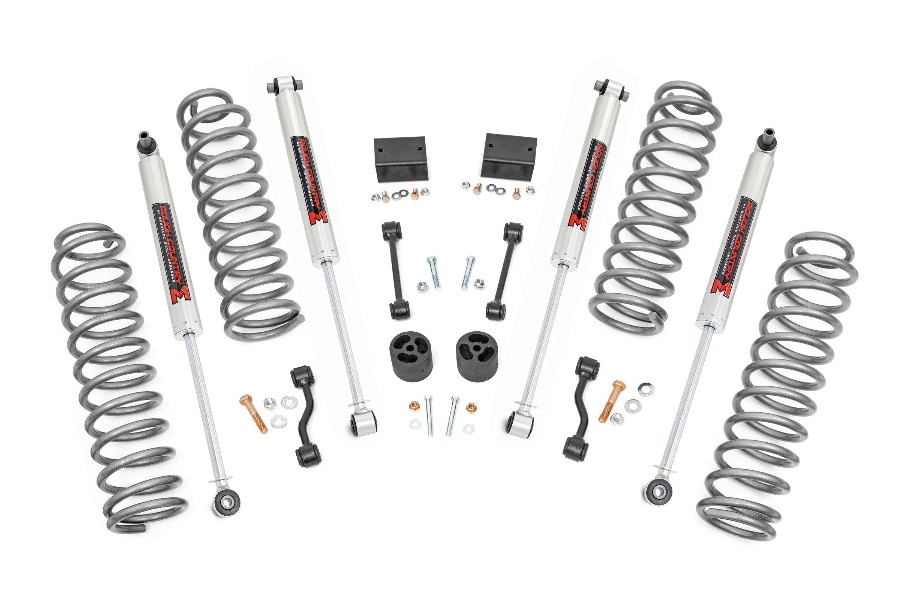 2.5 Inch Lift Kit | Coils | M1 | Jeep Wrangler Unlimited 4WD (2018-2023) | 66640