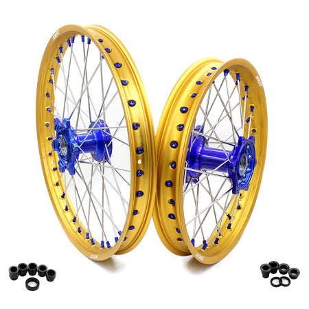 KKE 21"&18" Enduro Dirtbike Casting Wheels For YAMAHA YZ125 YZ250 YZ250F YZ450F
