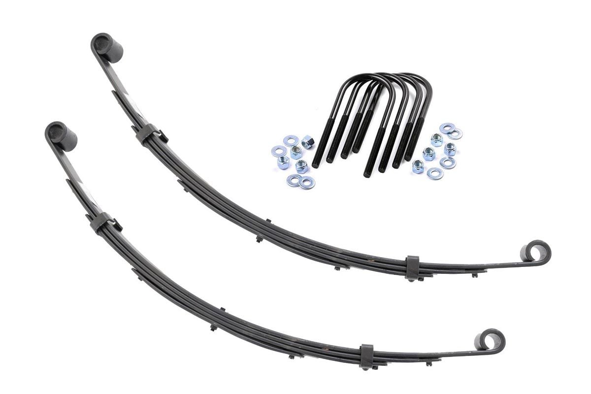 Front Leaf Springs | 3" Lift | Pair | Jeep Grand Wagoneer/J10 Truck/J20 Truck/Wagoneer 4WD | 8004Kit