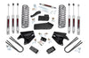 4 Inch Lift Kit | Quad Front Shocks | Rear Blocks | Ford Bronco 4WD (80-96) | 465B33