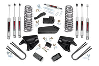 4 Inch Lift Kit | Quad Front Shocks | Rear Blocks | Ford Bronco 4WD (80-96) | 465B33