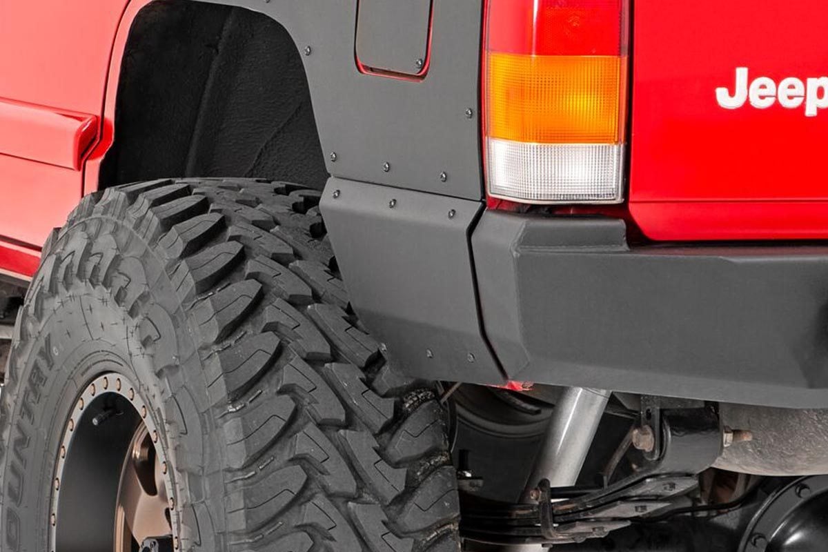 Quarter Panel Armor | Rear | Jeep Cherokee XJ 2WD/4WD (1997-2001) | 10572