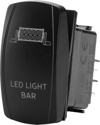 FLIP-LED LIGHT BAR LIGHTING SWITCH pn# SC1-AMB-L12 - planetrzr.com
