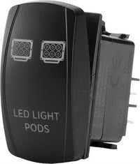 FLIP-LED LIGHT PODS LIGHTING SWITCH pn# SC1-AMB-L15 - planetrzr.com
