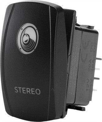 FLIP-STEREO ACCESSORY SWITCH pn# SC1-AMB-A32 - planetrzr.com
