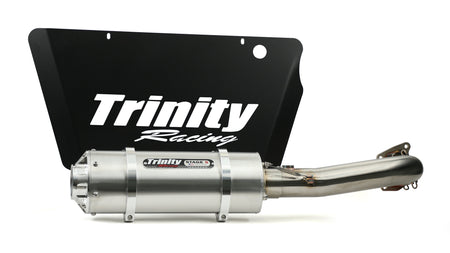 Trinity Racing RZR TURBO 2016-2020 STINGER EXHAUST Choose Brushed Or Black Finish