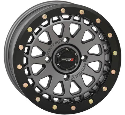 System 3 SB-6 Beadlocks Gunmetal Grey