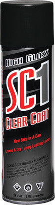 Maxima SC1 Clear Coat Spray Test
