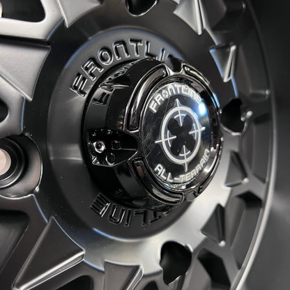 Maxxis Roxxzilla Tires + Frontline 223 Beadlock Wheels Matte Black (Mounted Kit) 4/137 Bolt Pattern