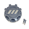 MSA Offroad Wheels M28 BAR LOGO CAP DARK SILVER