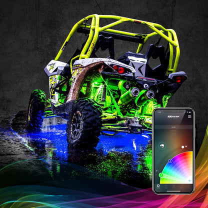 XK Glow 8PC RGB ROCK LIGHT