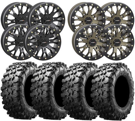 System3 SB 4 and Maxxis Carnivore UTV Wheel and Tire Kit