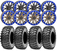 System3 SB 4 and Maxxis Rampage UTV Wheel and Tire Kit