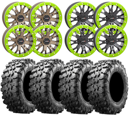 System3 SB 4 and Maxxis Carnivore UTV Wheel and Tire Kit