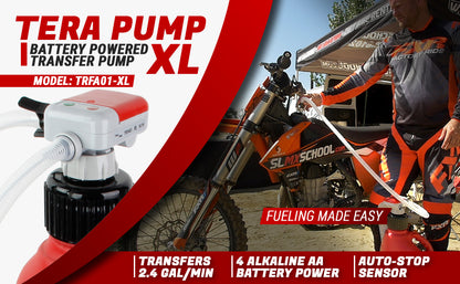 TERA PUMP TRFA01-XL BATTERY POWERED TRANSFER PUMP XL