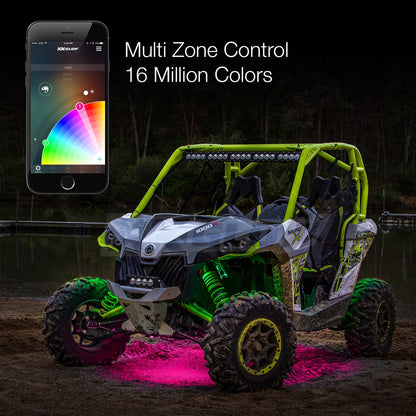 XK Glow 34PC XKCHROME RGB UTV KIT