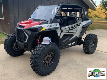 System 3 SB-5 Beadlock Wheels – Matte Black or Gunmetal | 14x7 & 15x7 | Fits Polaris, Can-Am, Honda UTVs