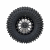 Maxxis Roxxzilla Tires + Frontline 223 Gray Beadlock-Style Wheels (Mounted Kit) – Set of 4 | 4/137