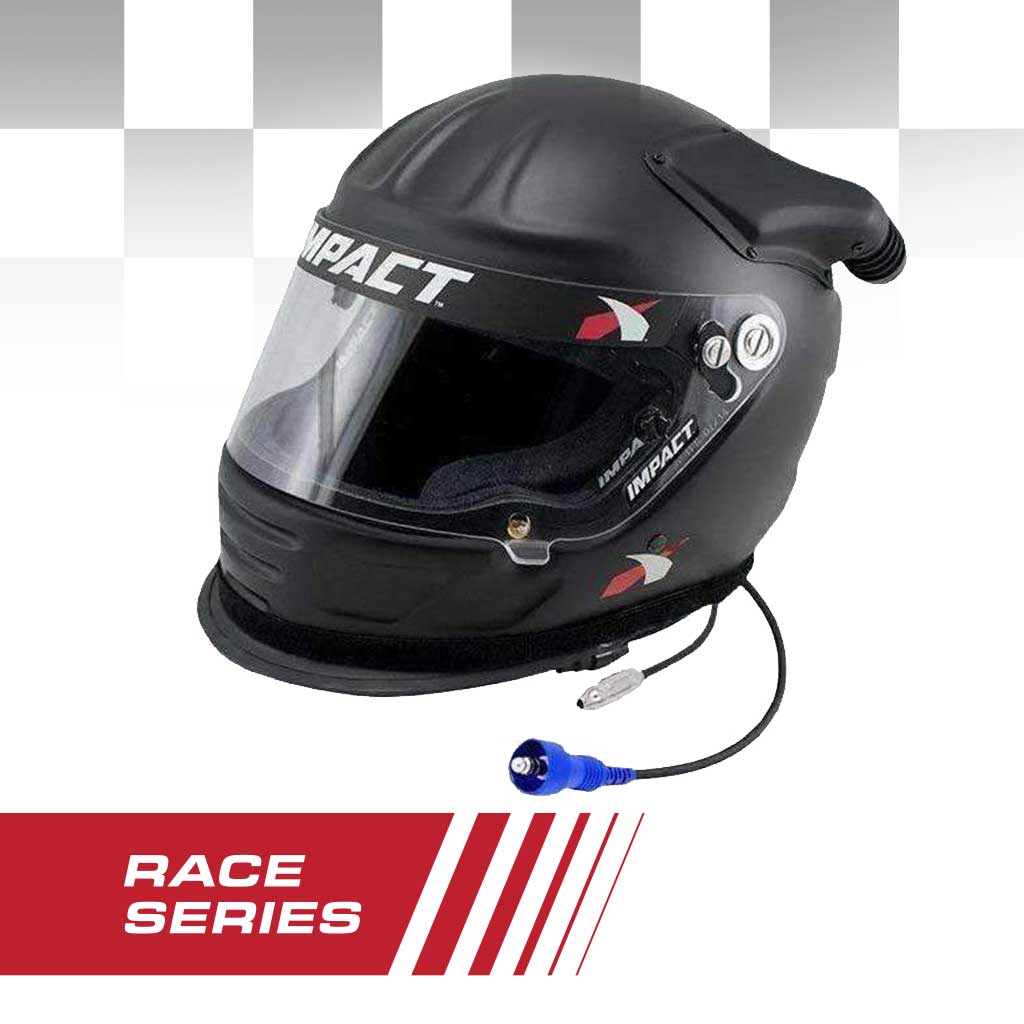 IMPACT RACE OFFSET AIR DRAFT OS20 HELMET WIRED OFFROAD (LARGE)
