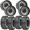 Raceline Podium Beadlock UTV Wheel and Maxxis Roxxzilla Tires