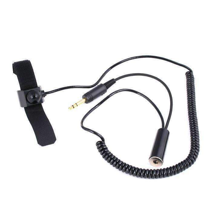 AVIATION VELCRO MOUNT PUSH TO TALK (PTT) COIL CORD