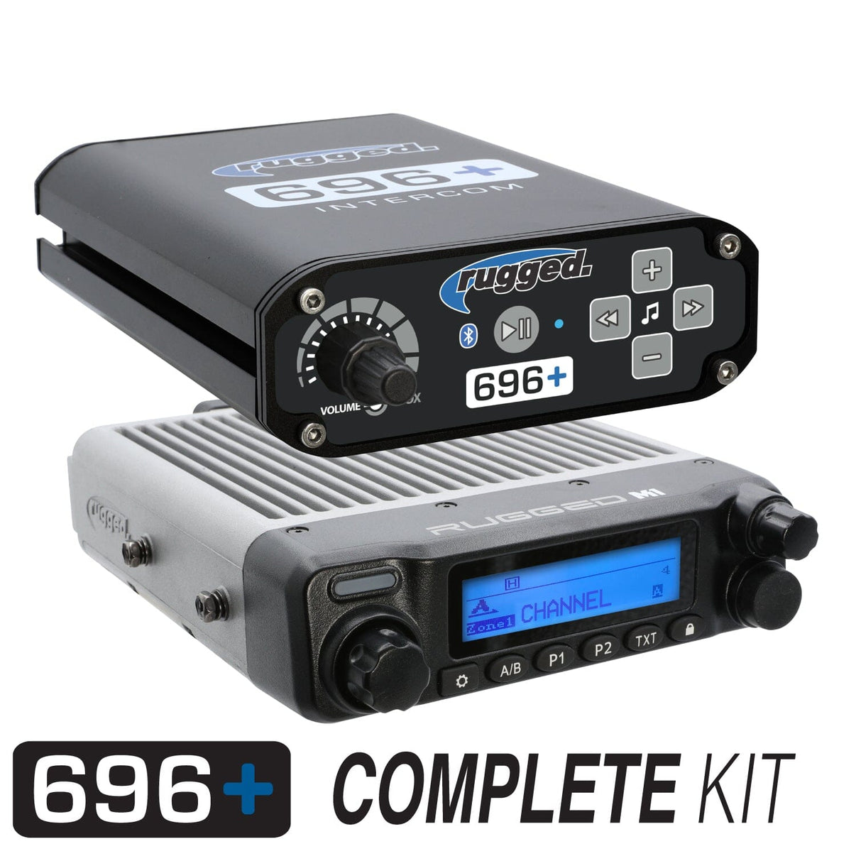 RRP696 2 PERSON BLUETOOTH INTERCOM SYSTEM WITH DIGITAL RADIO & ALPHABASS HEADSETS