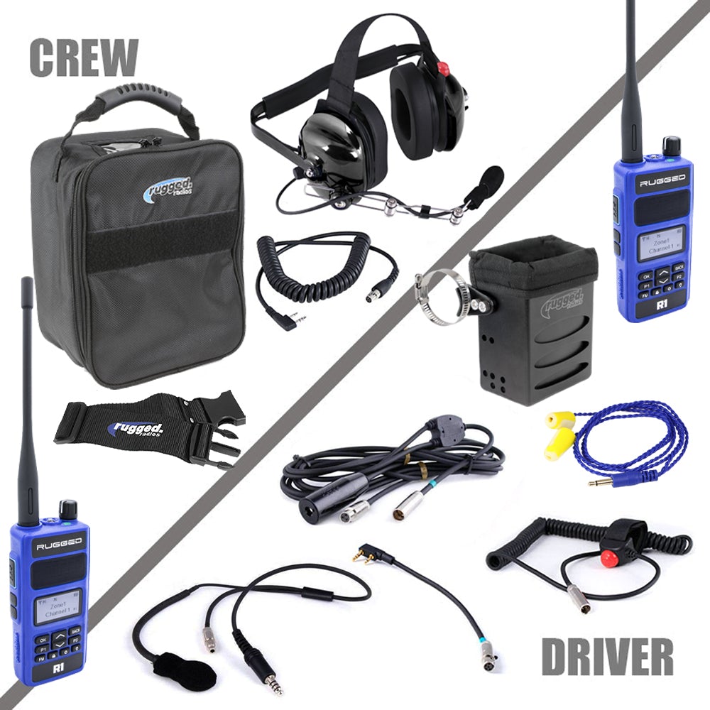 COMPLETE TEAM - IMSA 4C RACING SYSTEM WITH RUGGED R1 HANDHELD RADIOS