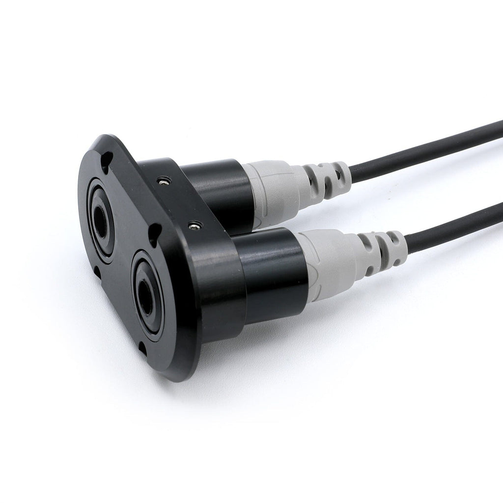 DUAL HEADSET / HELMET STX STEREO JACK FLUSH MOUNT 